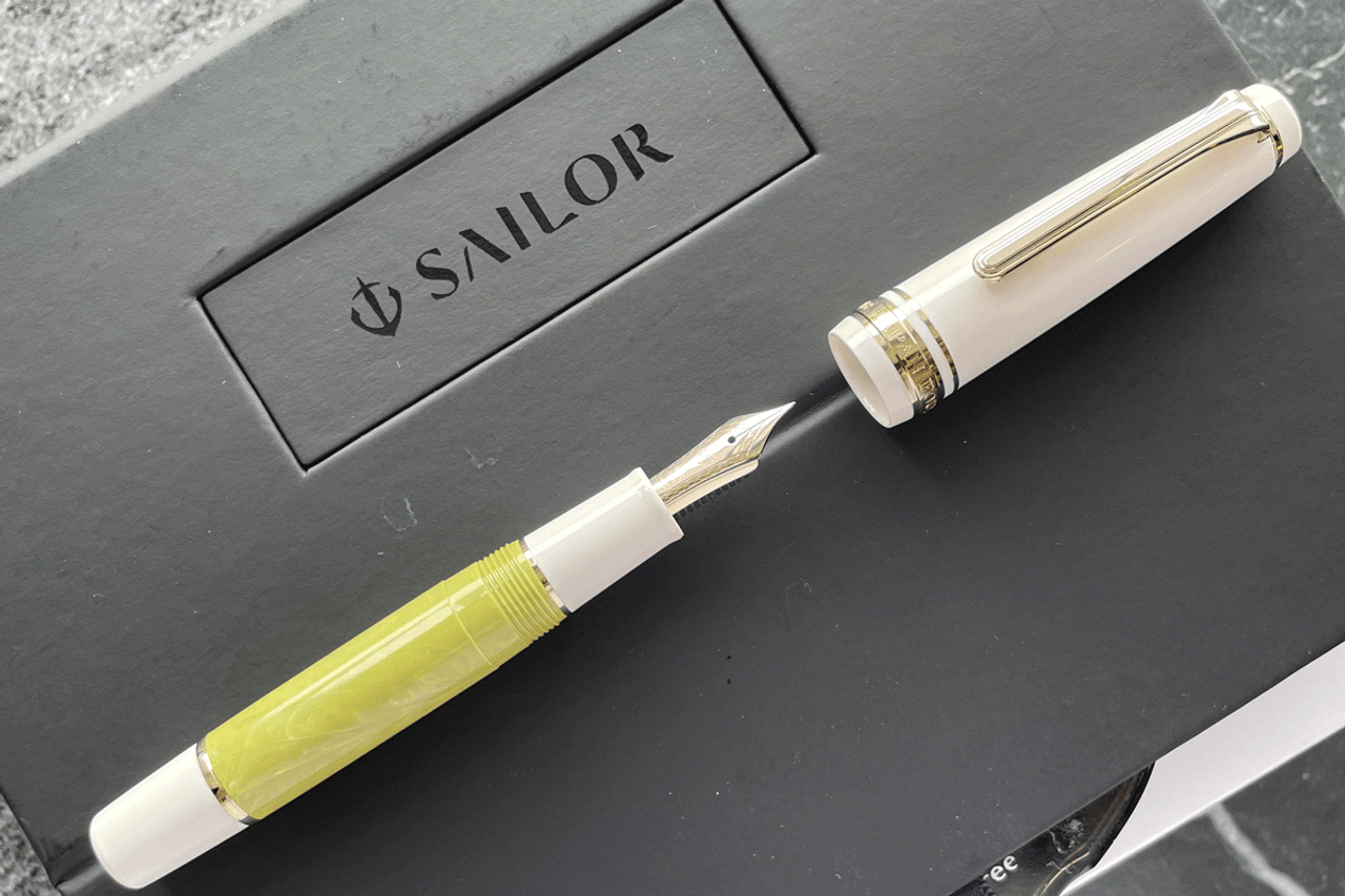 Sailor Rencontre II Vert Pistache Fountain Pen Medium Fine Nib