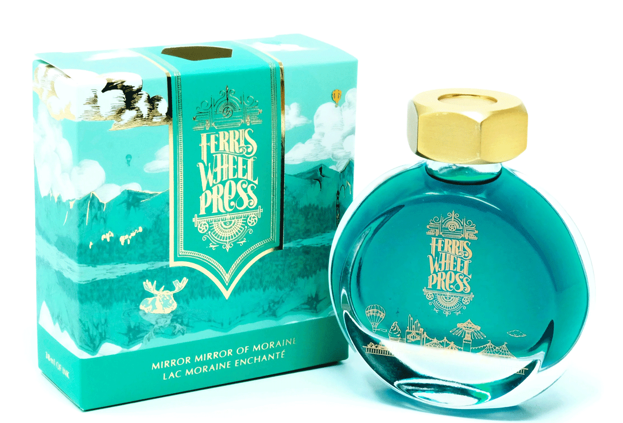 Ferris Wheel Press Mirror Mirror of Moraine Fountain Pen 38ml Bottle Ink