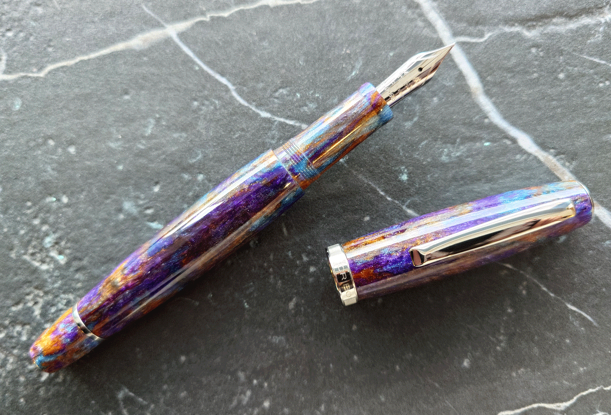 Scribo Feel La Dotta Al Zigant Fountain Pen With 14K Extra Fine Nib