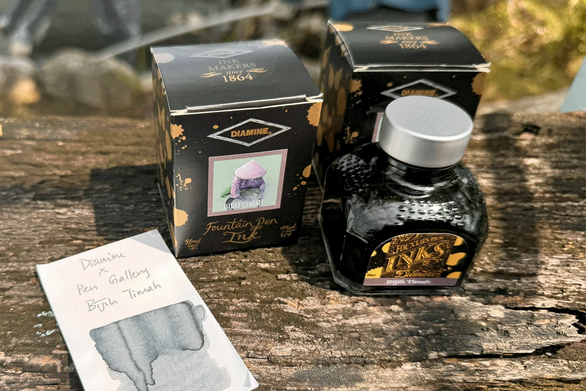 Diamine X PenGallery Bijih Timah Inks for Fountain Pen 80ml Bottle