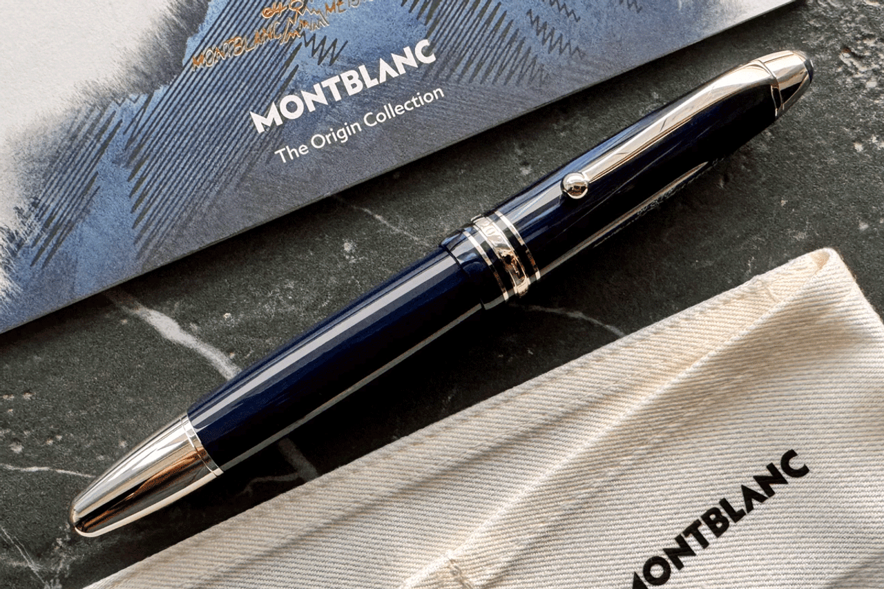 Montblanc Meisterstuck Le Grand 162 The Origin Blue Rollerball Pen