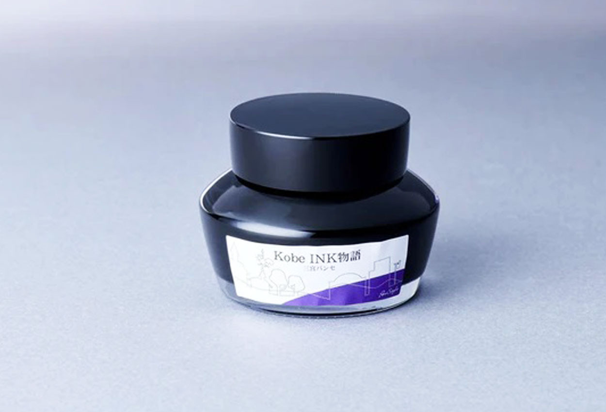 Kobe Ink Monogatari No.18 Sannomiya Pansie/Pansy  50ml Fountain Pen Ink