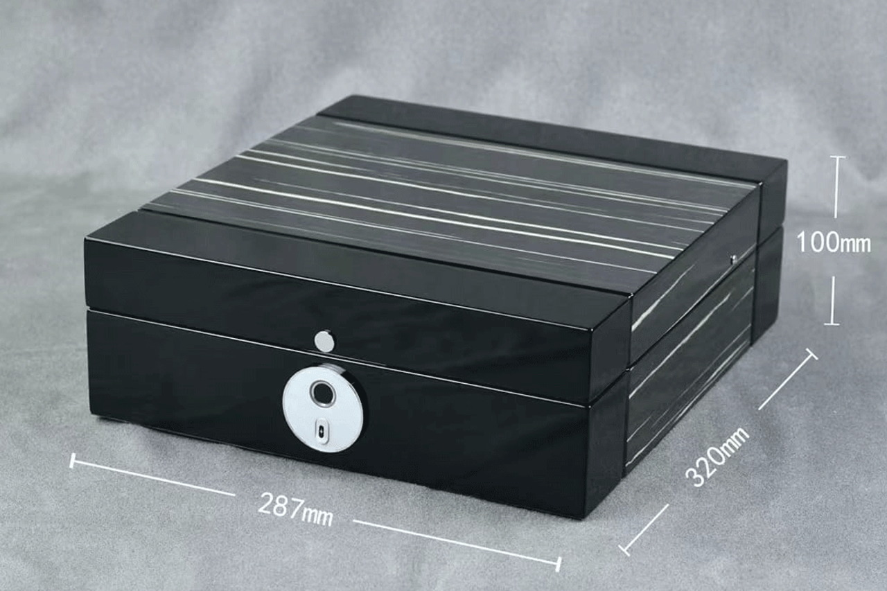 Time Mover Pen Chest for 24 Pens With Fingerprint Lock