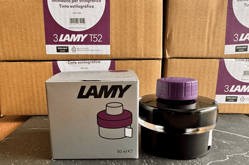 Lamy Fountain Pen Dark Lilac 2024 50ml T52 Bottle Ink Lamy Fountain Pen Dark Lilac 2024 50ml T52 Bottle Ink