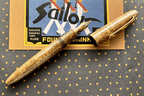 Sailor King Of Pen Iro Miyabi Bun-Jin-Cha 2nd Edition Fountain Pen Medium Nib  Sailor King Of Pen Iro Miyabi Bun-Jin-Cha 2nd Edition Fountain Pen Medium Nib