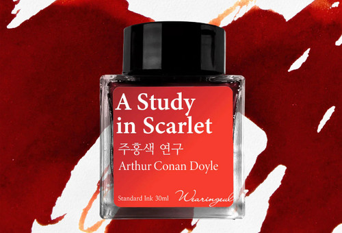 Wearingeul A Study in Scarlet 30ml Fountain Pen Ink 