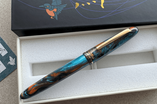 Esterbrook X BUNGUBOX Estie Kingfisher Edition Fountain Pen Medium Nib