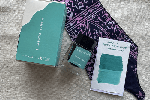 Sailor Eleuthera Island - Satellite Crayon Project 20 ml Bottle Ink