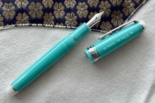 Sailor PG Slim Satellite Crayon Project Eleuthera Island Fountain Pen