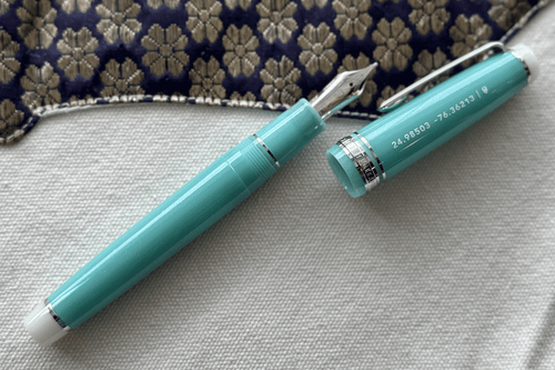 Sailor Pro Gear Satellite Crayon Project Eleuthera Island Fountain Pen