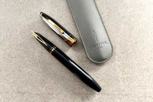 Sheaffer Legacy 9065 Black and Chrome Cap Fountain Pen