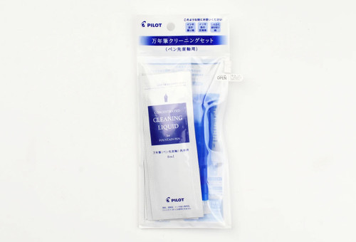 Pilot Cleaning Set 5 Solution for Fountain Pen