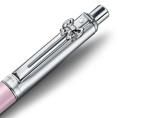 Sheaffer Sentinel Emily in Paris Matte Pink CT with Bow Emblem Ballpoint Pen