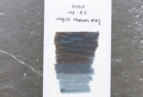 Kobe Ink Monogatari No.46 Nagisa Museum Gray 50ml Fountain Pen Ink