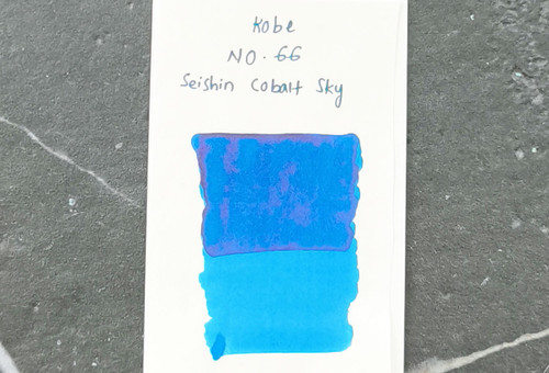 Kobe Ink Monogatari No.66 Seishin Cobalt Sky Blue 50ml Fountain Pen Ink