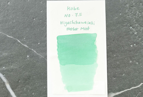 Kobe Ink Monogatari No.75 Higashikawasaki Harbor Mint 50ml Fountain Pen Ink