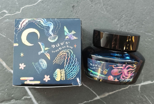 Kobe Ink SE Monogatari Yuhobika Blue 50ml Fountain Pen Ink