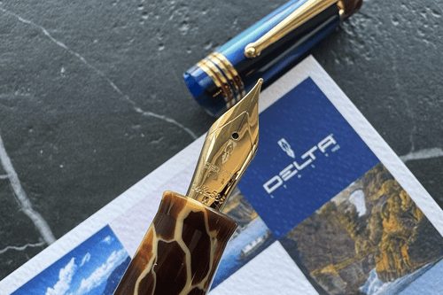 Delta Four Rings Lake Como Limited Fountain Pen 14K Medium Nib