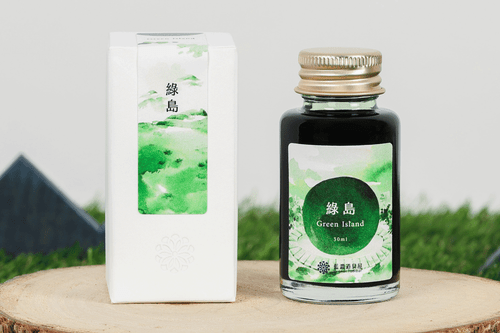 Lennon Tool Bar Green Island 30ml Fountain Pen Ink