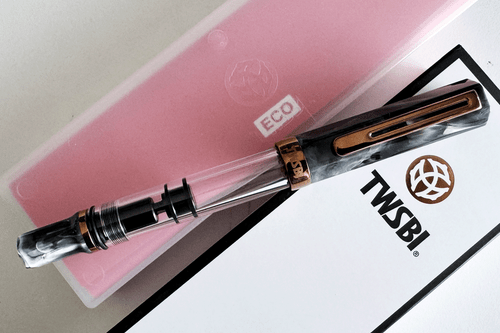 TWSBI Eco Marble Black With Bronze Fountain Pen