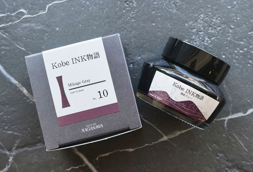 Kobe Ink Monogatari No.10 Mikage Gray 50ml Fountain Pen Ink