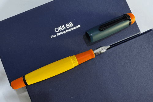 Opus 88 Omar Pumpkin Fountain Pen
