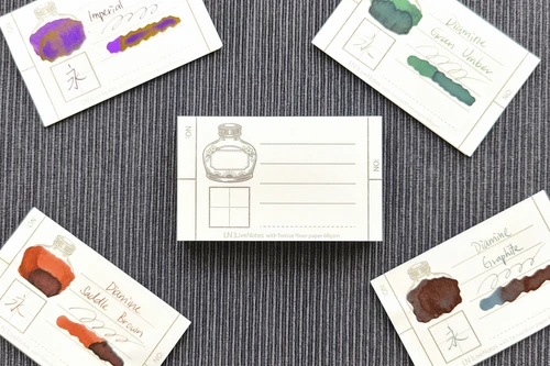 Livenotes Color Swatch with Tomoe River Paper 68gsm