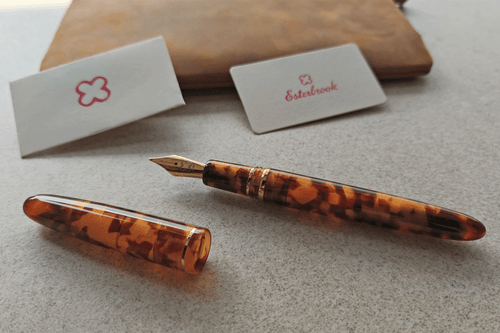 Esterbrook Estie Amber Tortoise Fountain Pen