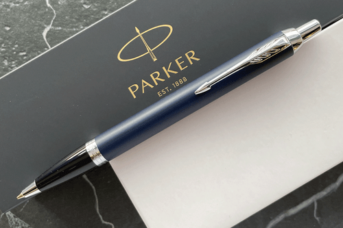 Parker IM Matte Blue CT Ballpoint Pen