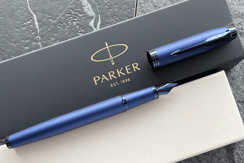 Parker IM Monochrome Blue Fountain Pen