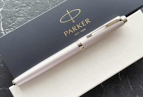 Parker IM Monochorme Champagne Rollerball Pen