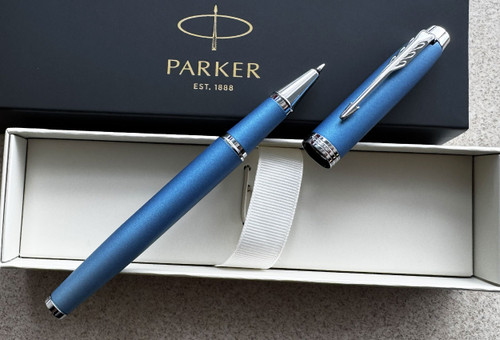 Parker IM Ritual Blue CT Rollerball Pen
