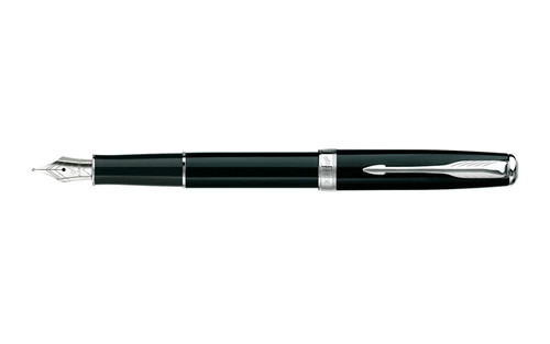 Parker Sonnet Lacquer Black CT Fountain Pen