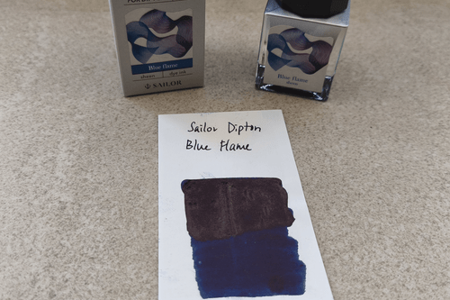 Sailor Dipton for Dip Pens Pen 20ml Sheen Bottle Ink Blue Flame