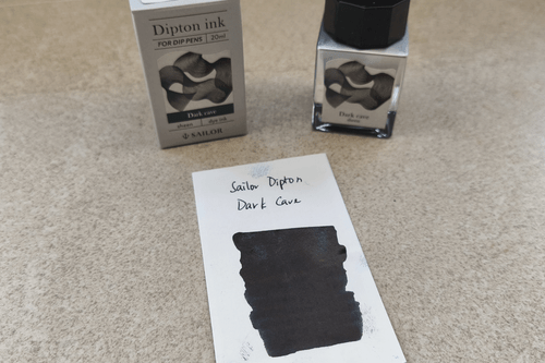 Sailor Dipton for Dip Pens Pen 20ml Sheen Bottle Ink Dark Cave