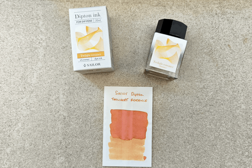 Sailor Dipton for Dip Pens Pen 20ml Sheen Bottle Ink Twilight Romance