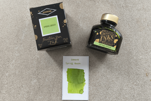 Diamine Standard Spring Green Fountain Pen 80ml Bottle Ink
