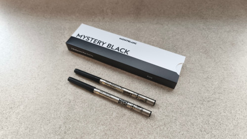 Montblanc Ballpoint Pen Refill Mystery Black Fine