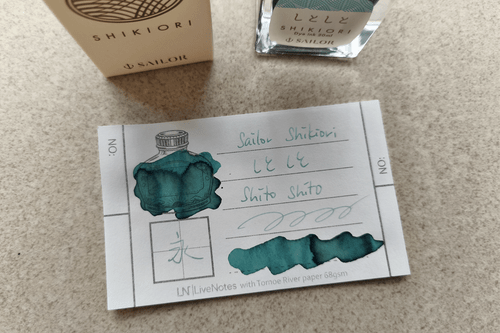 Sailor Shikiori Shito Shito 20ml Bottle Ink for Fountain Pen