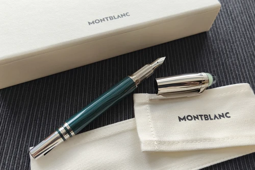 Montblanc Starwalker PolarGreen Metal Fountain Pen Medium Nib