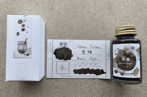 Lennon Tool Bar Brown Sugar 30ml Fountain Pen Ink