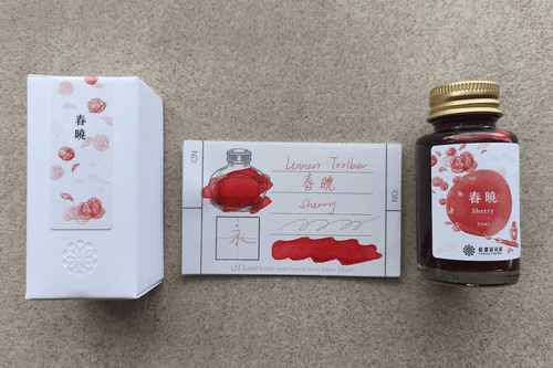 Lennon Tool Bar Sherry 30ml Fountain Pen Ink