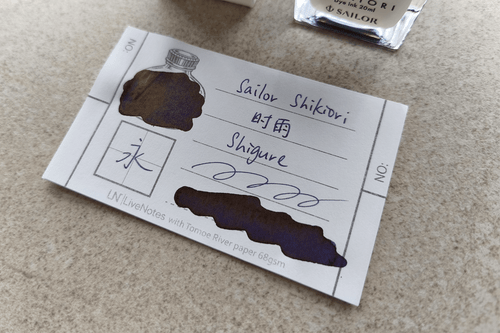 Sailor Shikiori Shigure 20ml Bottle Ink for Fountain Pen