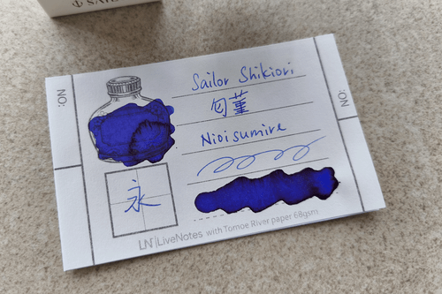 Sailor Shikiori Nioi Sumire Purple 20ml Bottle Ink for Fountain Pen
