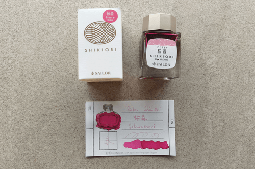 Sailor Shikiori Sakura Mori 20ml Bottle Ink for Fountain Pen