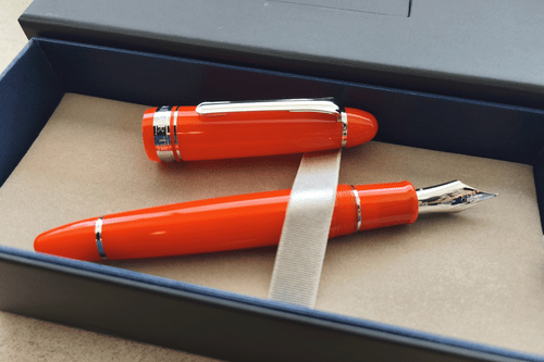 Sailor KOP Orange Mandarin RT 21K Medium nib King of Pen