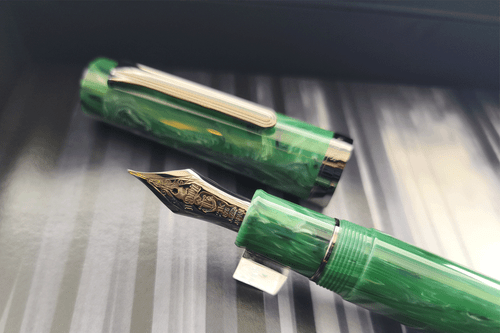 Sailor Luminious Shadow Grove Green Fountain Pen Medium 21K Nib