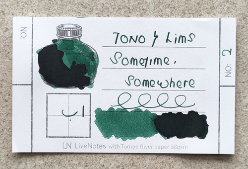 Tono&Lim Standard - Sometime, Somewhere 30ml Fountain Pen Ink