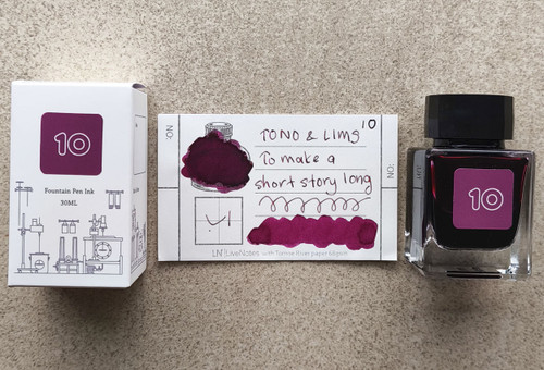 Tono&Lim Standard - To make a short story long 30ml Fountain Pen Ink
