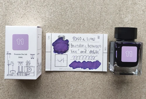 Tono&Lim Standard - Boundary between "like" and "dislike"  30ml Fountain Pen Ink